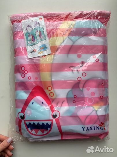 Полотенце пончо детское