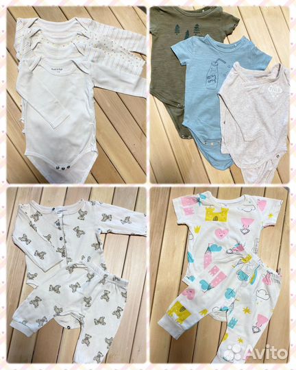 Пакет вещей на девочку 62 68 74