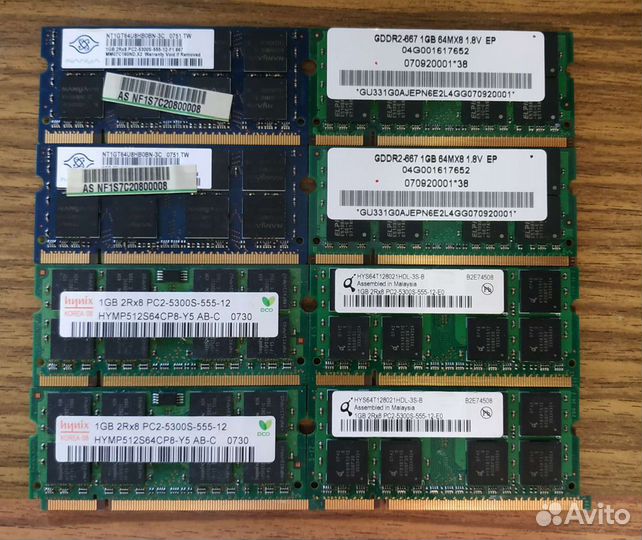 DDR2 so-dimm 2гб для ноутбука
