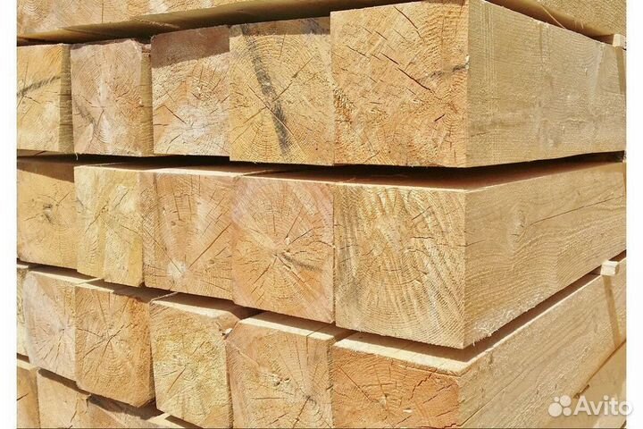 Брус сухой обрезной 120 * 120 * 3000 мм