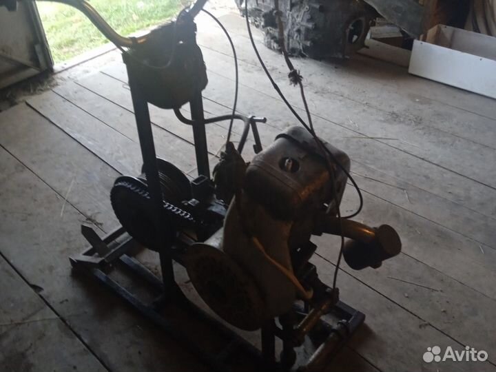 Лебёдка для вспашки огорода