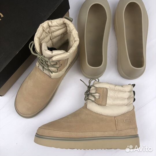 Угги Ugg Classic Mini Lace-Up Weather Sand