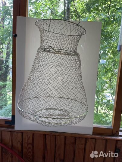 Садок рыболовный металлический