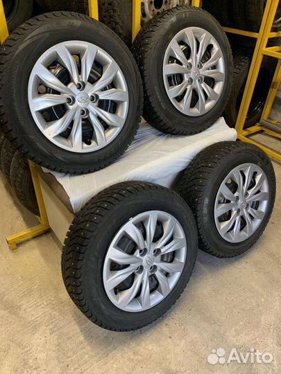 Комплект зимних колёс 15/185/65 на Солярис и Рио