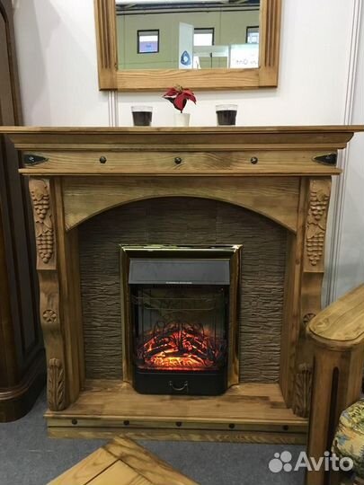 Портал для камина «викинг GL» из массива