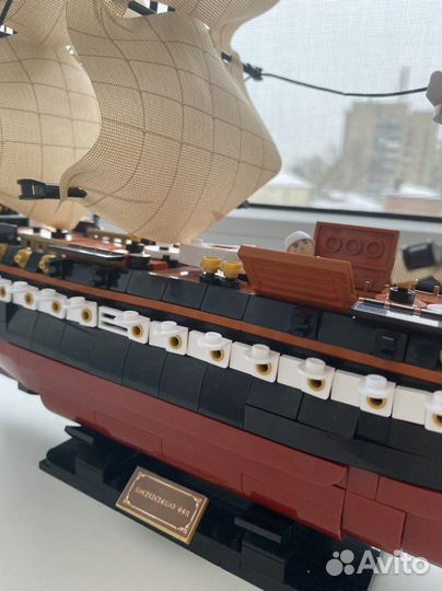 Корабль Фрегат модельки sluban