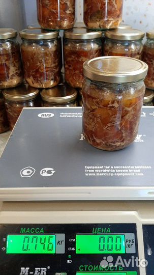 Тушенка Домашняя - Свинина/Говядина Консерва рыба