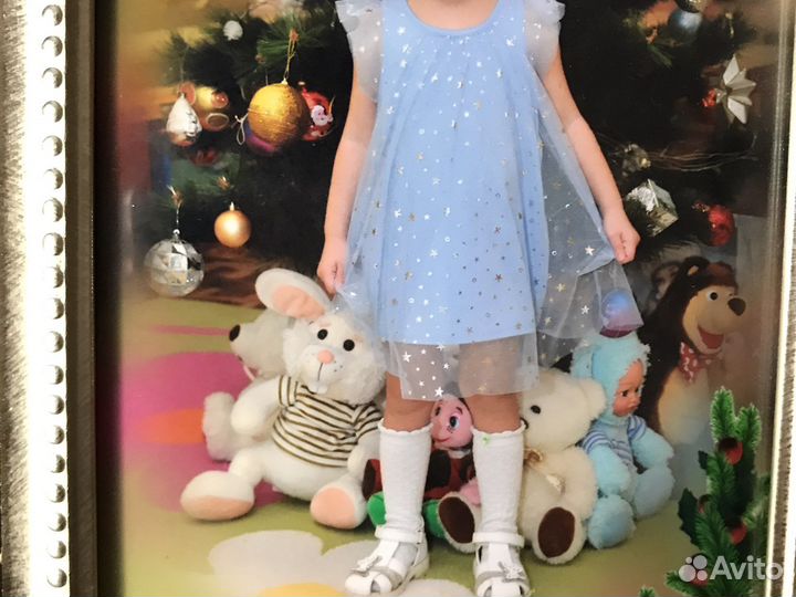 Платье для девочки 92