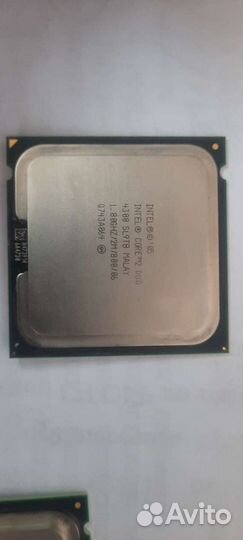 Процессор intel core 2 duo