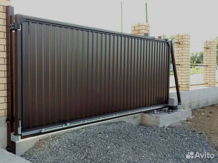 Ворота из металла 