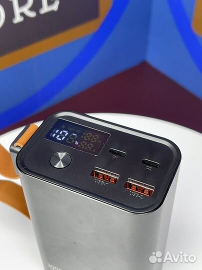 Повербанк с быстрой зарядкой 30000мач