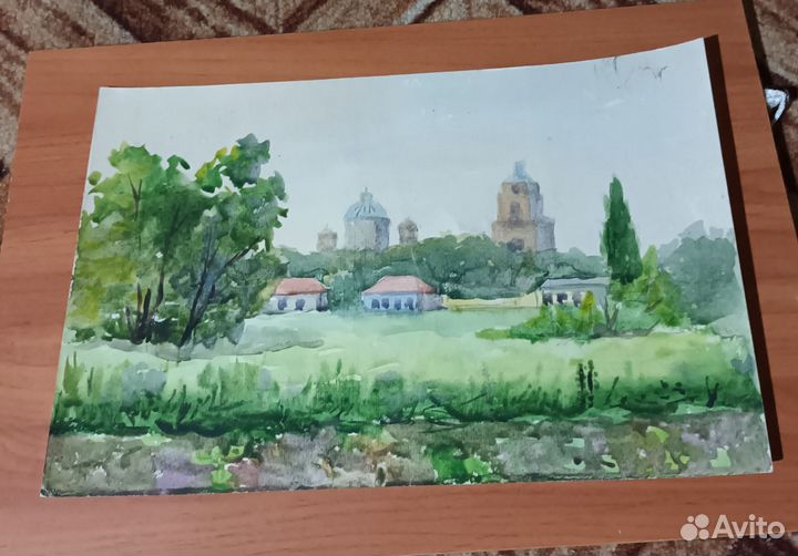 Детский рисунок СССР 1943г