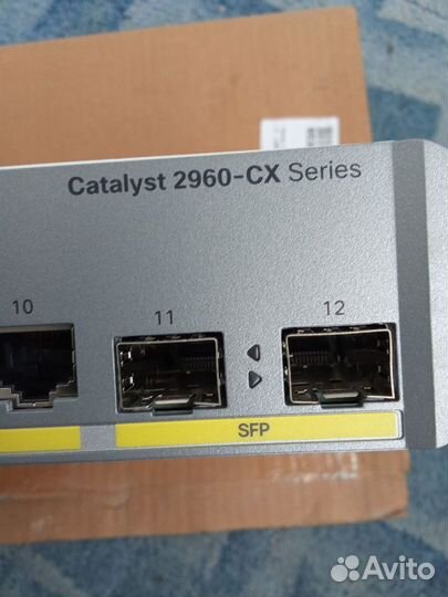 Коммутатор Cisco WS-C2960CX-8PC-L - 8 Port PoE