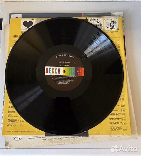 Винил The Castaways – Calypso Islands