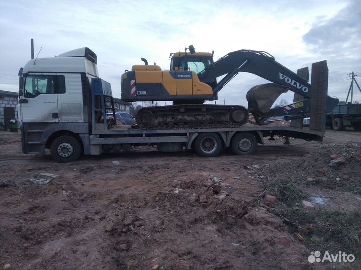 Гусеничный экскаватор volvo