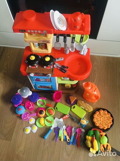 Кухня детская Kitchen свет, звук, вода