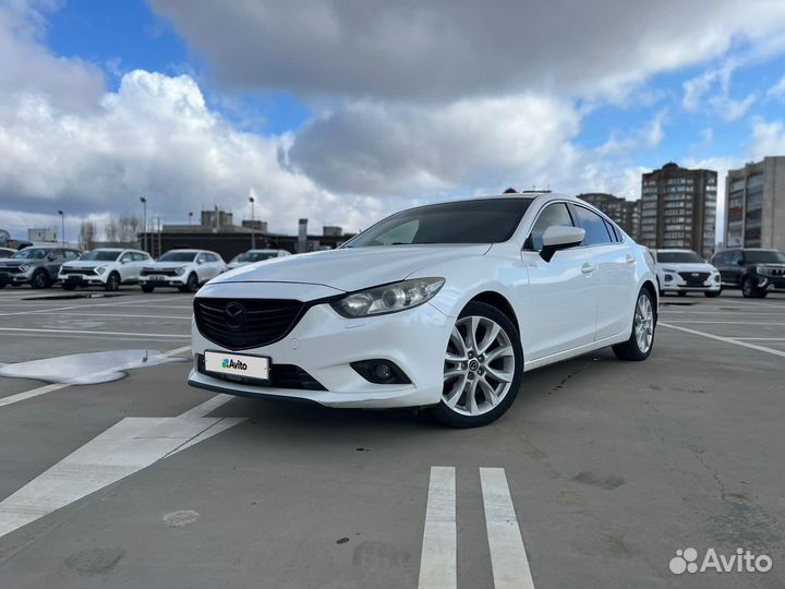 Mazda 6 2.0 AT, 2012, 170 000 км