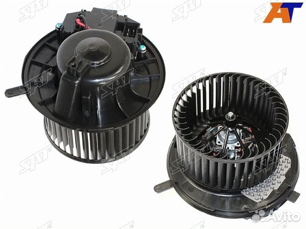Мотор отопилеля салона, мотор печки volkswagen tou