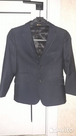 Школьный костюм для мальчика 134 синий