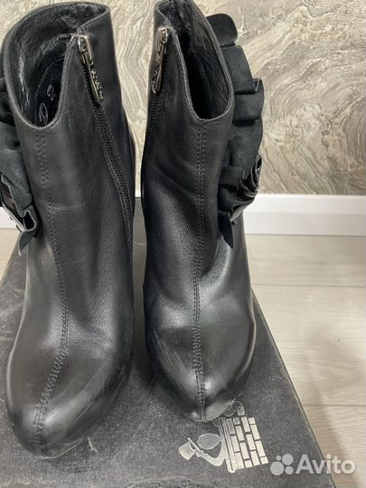 Ботильоны женские 37 размер натуральная кожа