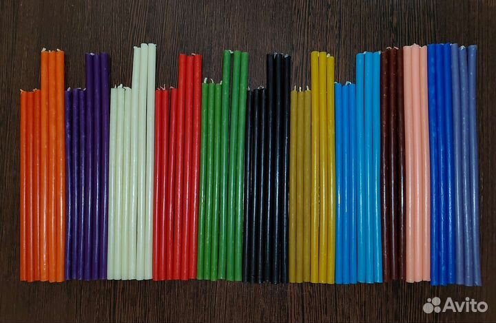 Свечи для обрядов, ритуалов, восковые свечи