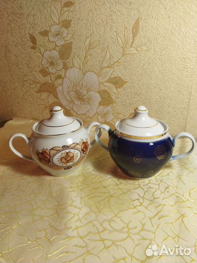 Сахарницы (костяной фарфор) СССР