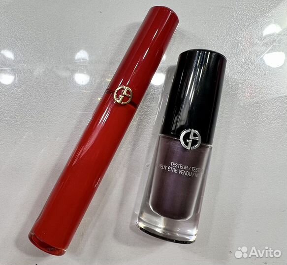 Жидкие тени и блеск Giorgio Armani