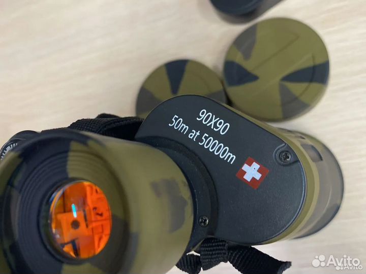 Бинокль профессиональный 90х90, день/ночь, Swiss