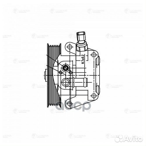 Насос гур для а/м Ford Focus III (11) 1.6i (LP