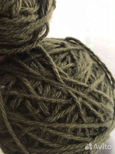 Пряжа для ручного вязания. Шерсть
