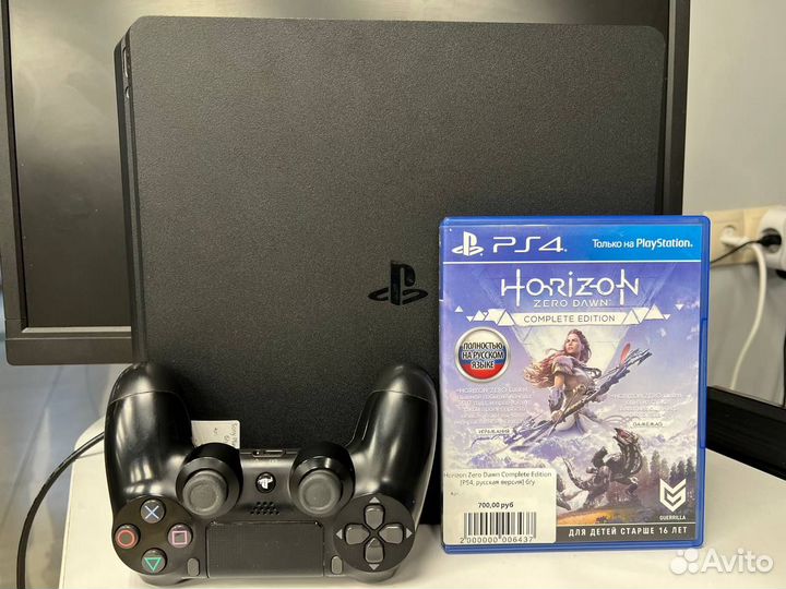 Sony PlayStation 4 Slim 1TB + Horizon Zero Down