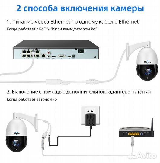 Камера видеонаблюдения 5mp (зум,ptz,динамик,микр.)