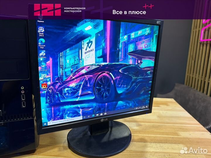 Монитор LG L1753S black 17