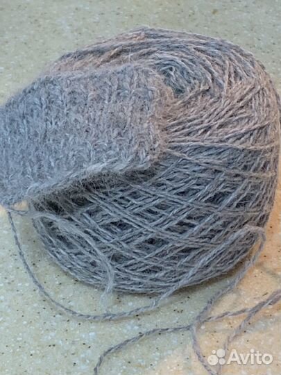Продам пряжу из собачьей шерсти