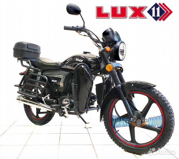 Мопед Alpha Jaguar Lux 11 (110 см3.) black