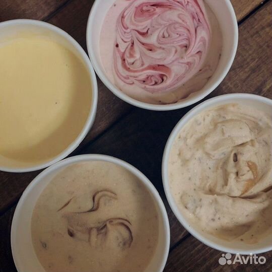 Мороженое ванильное домашнее 100гр