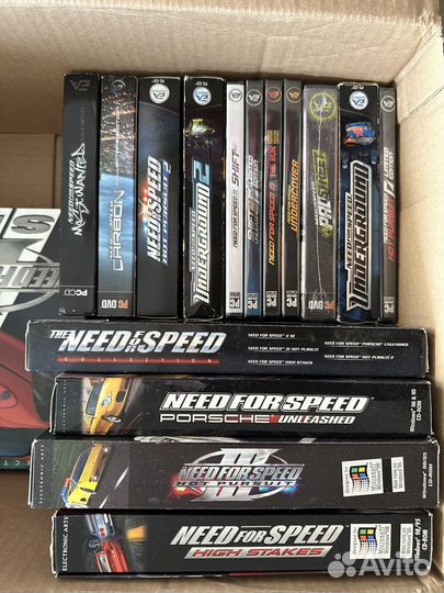 Need for speed collection pc sealed new пленка нфс