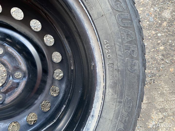 Колеса в сборе r16 зимние 5 114.3