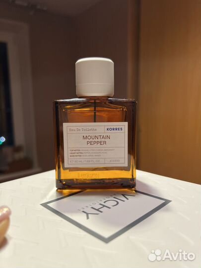 Korres mountain pepper туалетная вода духи