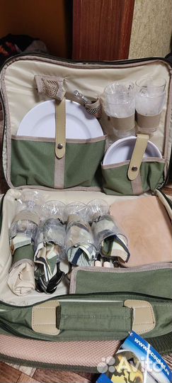 Набор для пикника с посудой