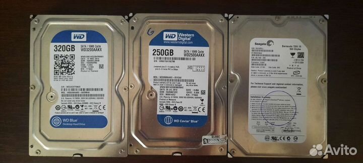 Жесткий диск WD Seagate 500 320 250GB