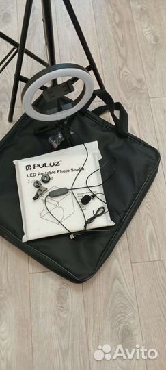 Кольцевая лампа со штативом 45 см