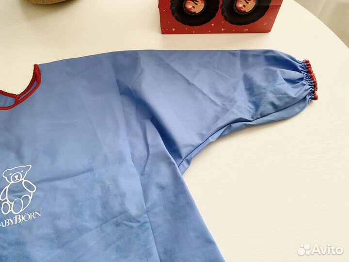 Нагрудник рубашка для кормления фартук Bаby Bjоrn