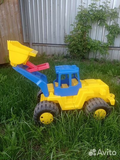 Трактор Великан Погрузчик Полесье машинка