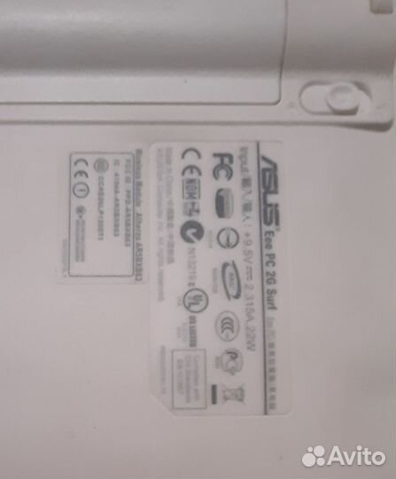 Нетбук asus eee pc