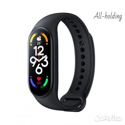 Фитнес-браслет Xiaomi Mi Band 7 черный