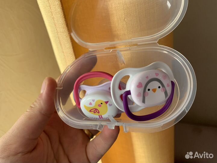 Пустышка Avent новые 2шт