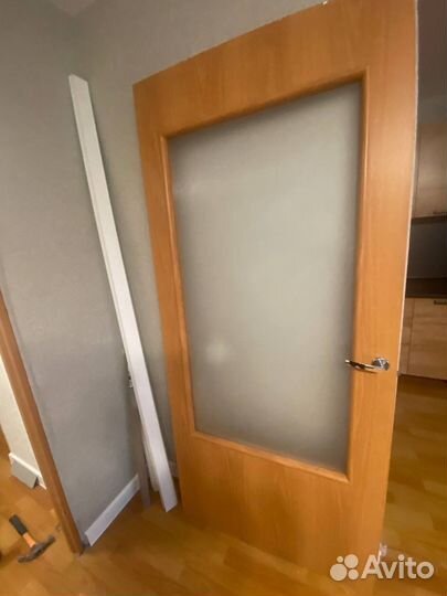Двери межкомнатные с коробкой от застройщика