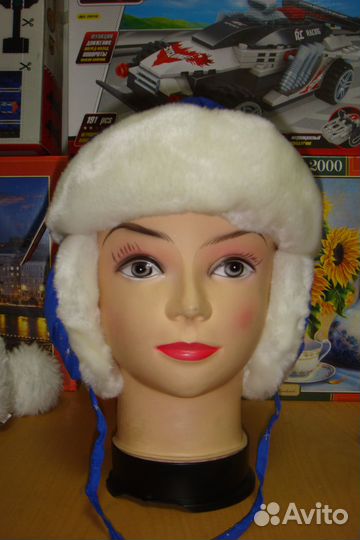 Шапка зимняя для девочки (новая)