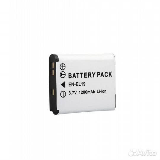 Аккумулятор EN-EL19 для Nikon Coolpix 1200mAh